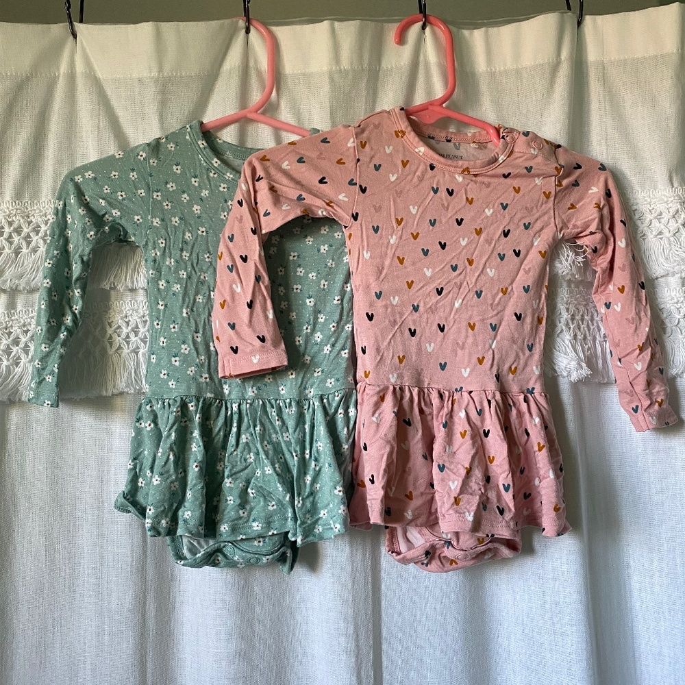 posh peanut baby girl clothing bundle